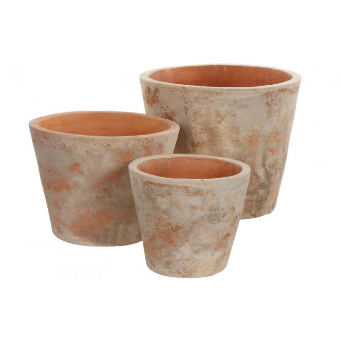 Vasi in terracotta set x3 — Vasi in Terracotta