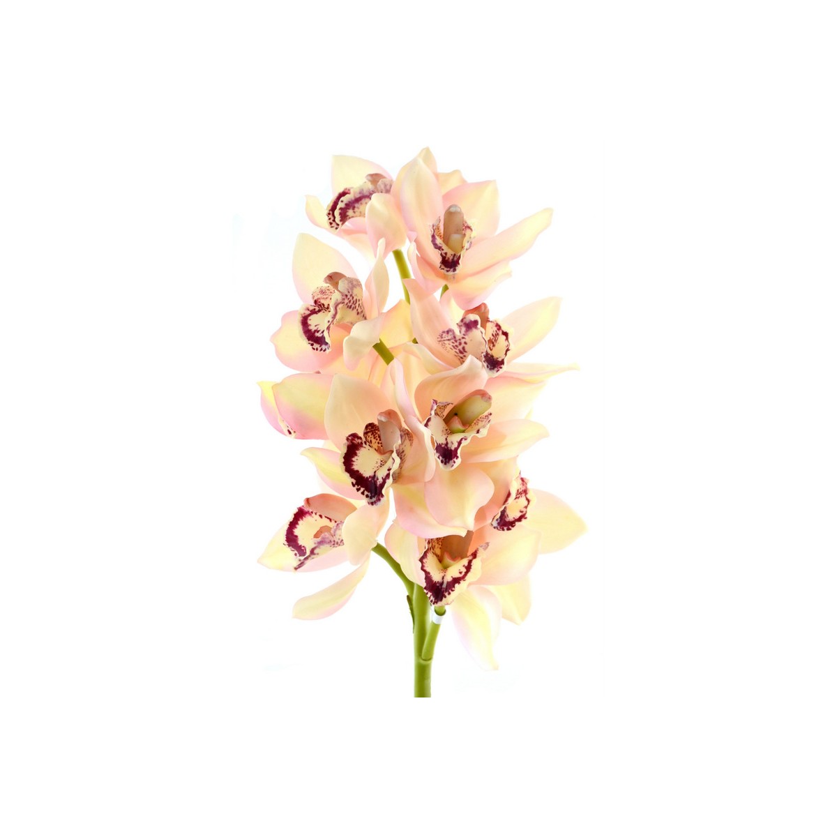 Ramo di orchidea artificiale Rosa H83cm-67161