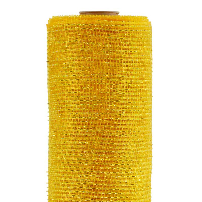 Bobina Tulle Giallo H 12,5 Cm