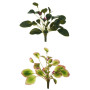 RUBBER EICHORNIA CRASSIPES MINI PLANT C/FIORI  2 ASS. GOMMA x H 28,50 CM